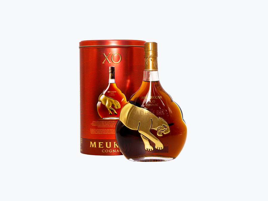 Meukow XO Gold Panther in Tin Box 700ml