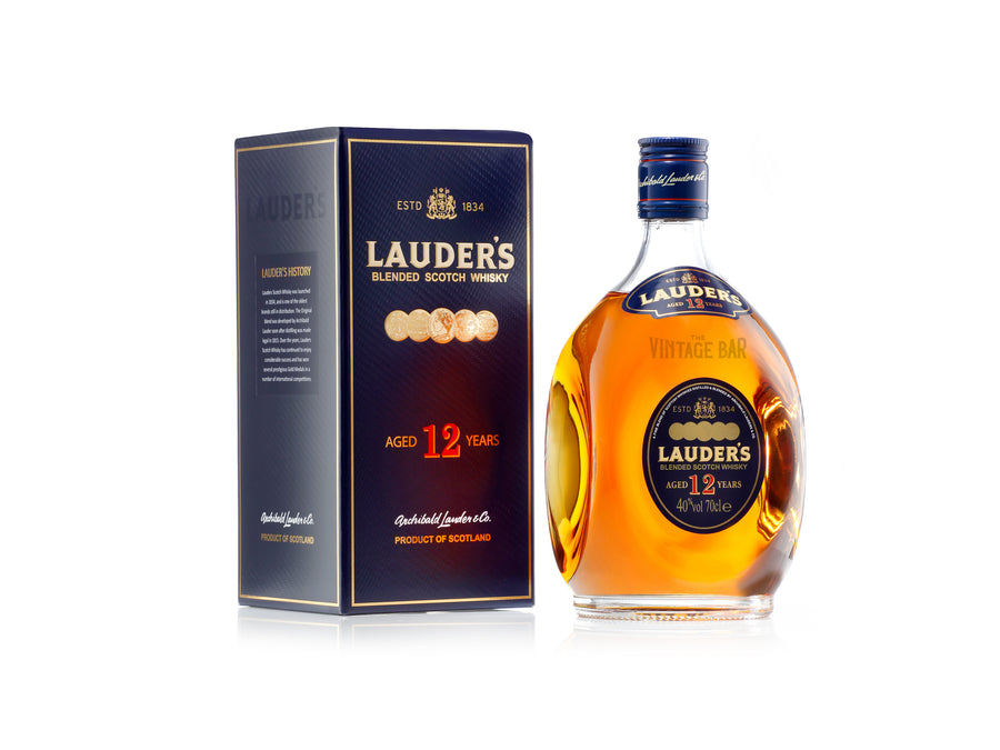Lauder's 12 Years Scotch Whisky w/Gift Box 700ml